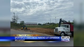 Belmont expands parking lot at sportsplex [upl. by Worsham]