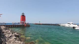 Boyne Thunder 2024 exiting Charlevoix after lunch [upl. by Barty]