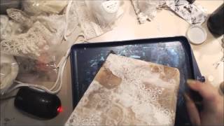 Shabby Chic Wedding Dress Boudoir Tutorial Part 1 [upl. by Panayiotis]