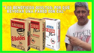 Secretos de Construcción El Poder de la Cal en el Revestimiento de Paredesquot [upl. by Cichocki145]