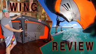 ENSIS Wing review wing foiling on Maui [upl. by Jo-Ann]