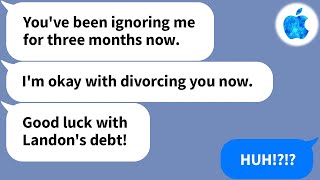 【Apple】My wife starts ignoring me as soon as our honeymoon was over So I divorced her and [upl. by Sawyer457]