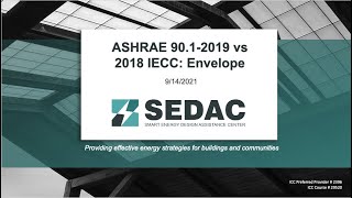 ASHRAE 9012019 vs 2018 IECC Envelope  9142021 [upl. by Yonit]