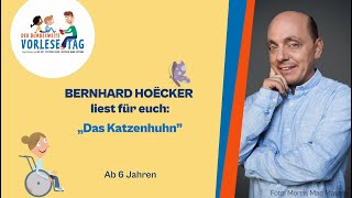 Der Bundesweite Vorlesetag 2024 Bernhard Hoëcker liest aus seinem Buch quotDas Katzenhuhnquot [upl. by Friedrick887]