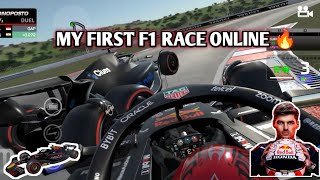 MY FIRST F1 RACE ONLINE 🔥 MONOPOSTO RÍ [upl. by Lorita]