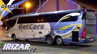 IRIZAR PB MercedesBenz O500RSD  GetCars Transporte Executivo [upl. by Vitkun]