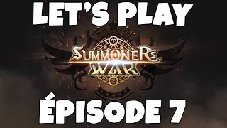 Lets Play Summoners War Ep 7  Runes swift du scénario [upl. by Darsie]