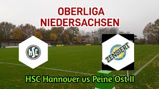 Oberliga Niedersachsen HSC Hannover vs Peine Ost II [upl. by Tully]