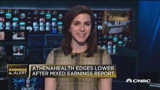 AthenaHealth misses revenue estimates [upl. by Atoiyanap]