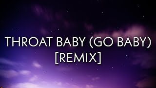 BRS Kash  Throat Baby Go Baby Remix Lyrics Ft DaBaby amp City Girls [upl. by Bork]