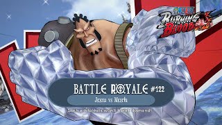 Battle Royale 122  BLU Diamond  Jozu vs Moria  One Piece  Burning Blood [upl. by Ahras]