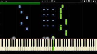 Traditional Italian Song  Tarantella Napoletana Synthesia Piano MIDI [upl. by Perzan133]