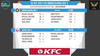 Alvie Div 1 v Birregurra Div 1 [upl. by German414]