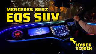 MercedesBenz EQS SUV Full Review  Luxury Powerful amp 500km Range [upl. by Ybbob]