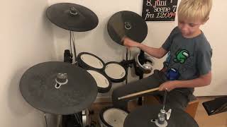 12 Hjem fra fabrikken  Andreas Odbjerg drumcover [upl. by Winthrop66]