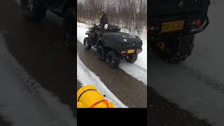 CanAm 6x6 mönkijä canam 6x6 lappi arcticcircle pariuraa gopro atv [upl. by Prochoras]