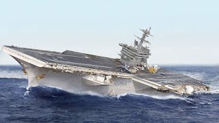 US Testing its New Gigantic 13 Billion Aircraft Carrier [upl. by Hareehat769]