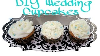 How To Make QUICK amp Easy Wedding Cupcakes  Cake Tutorial for beginners  Sharrons Take [upl. by Merras]