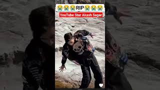 RIP😭 Akash Sagar Youtube Star  Kashmir ke talab mei dubb gye😭😭😭 [upl. by Kcirrek]