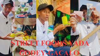 street foodsgode የጎዳና ላይ ምግቦች GODE cuntoo yinka fud fudud ee lagu sameeyo wadooyinka magalada GODE [upl. by Morehouse407]