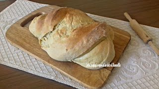 Pane con semola rimacinata di grano duro decorticato a pietra [upl. by Labannah230]