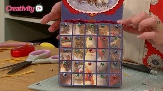 Make a Refillable Advent Calendar  docrafts Creativity TV [upl. by Hazrit]