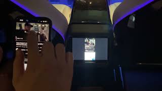 Tesla Model 3  Y New Rear Entertainment Display Screen Mirroring Tutorial [upl. by Fernas]