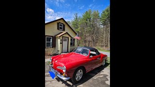 1966 Volkswagen KarmannGhia [upl. by Ytsirk]