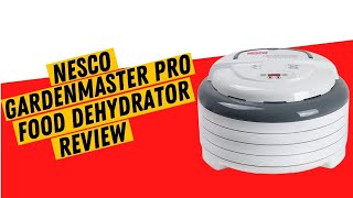 Nesco FD1040 Gardenmaster Digital Pro Food Dehydrator Review [upl. by Atibat]