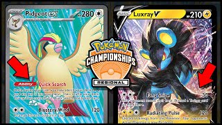 Pidgeot Control Wins The Goiânia Regional Championship  Pokémon TCG Deck Profile amp Gameplay [upl. by Jecoa]