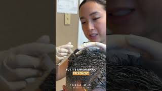 Dr Parsa tries PRF to the Scalp for Hair Growth prf hairgrowth hairgrowthtips hairtherapy [upl. by Egrog293]