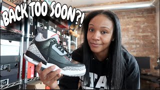 REPLACE MY AIR JORDAN 3 BLACK CEMENT  PLUS STOCKX ADMITS TO SELLING FAKES [upl. by Pelage]