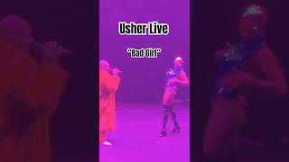 Usher performing bad girl live shorts usher pastpresentfuture [upl. by Milas]