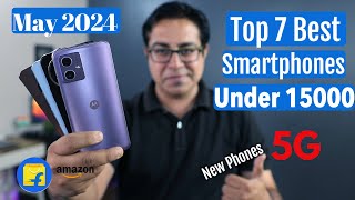 Top 7 Best 5G Phones Under 15000 in May 2024 I Latest Smartphone Under 15000 [upl. by Mcgraw]