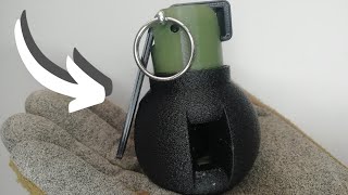 This 3D Printed Airsoft Grenade Is A LOT LOUDER Than I Expected [upl. by Jeane]