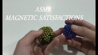 🧮ASMR KULKI MAGNETYCZNE  MAGNETIC BALLS [upl. by Wini]