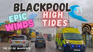 Blackpool Epic Winds amp High Tide [upl. by Eyahsal]