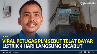 Viral Petugas PLN Sebut Telat Bayar Listrik 4 Hari Langsung Dicabut Begini Aturannya [upl. by Alistair]