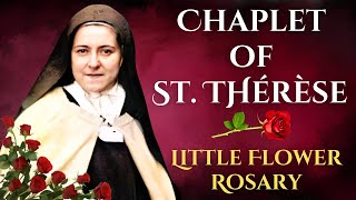 Chaplet of St Therese — The Little Flower Rosary  24 Glory Be Prayers Devotion [upl. by Emmy]