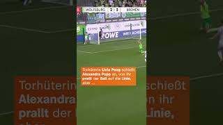 Ein bisschen Wembley in Wolfsburg 🥅  sportstudio  shorts [upl. by Raseta]