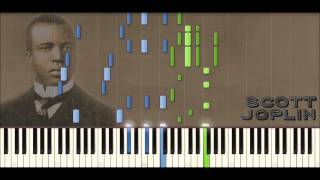 Scott Joplin Piano Rags Maple Leaf Rag  Ragtime 13 Piano Tutorial [upl. by Oiramaj]