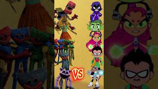 Poppy Playtime VS Teen Titans shorts poppyplaytimechapter3mobile teentitans [upl. by Nalid]