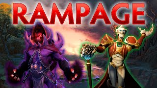 Most RARE amp UNUSUAL RAMPAGES in Dota 2  Vol 10 [upl. by Ntisuj]