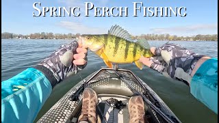 Spring Perch Fishing Lake Simcoe 2  New Bait [upl. by Nolan]