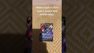 Water type vs fire type sword and shield rares [upl. by Demaggio463]