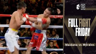 Full Fight  Marcos Maidana vs Erik Morales Chinos Tactics Worked Morales Eye SWOLLEN FREE [upl. by Derayne]