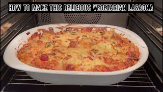 Delicious vegetarian lasagna recipe [upl. by Nyvrem495]