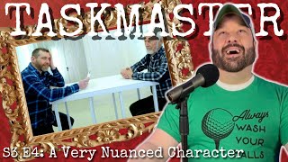 American Reacts to TASKMASTER S3 E4 quotA VERY NUANCED CHARACTERquot  First Time Watching [upl. by Semele]