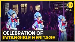 Breathtaking Performances Mark Chinas National Day Holiday  WION [upl. by Jaquenetta]