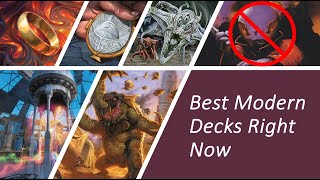 Top 5 Modern Decks April 2024 [upl. by Dnumsed]